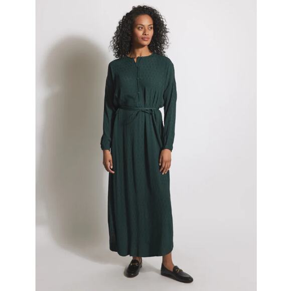 Solika Amira Dress Green Persian Jewel Printed Viscose Rayon 3XL Style #J5120 - Picture 1 of 10